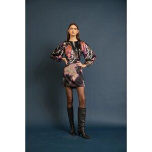 Katharine Kidd Women's Firework Floral Seri BF Dress Size 2 Mini Length